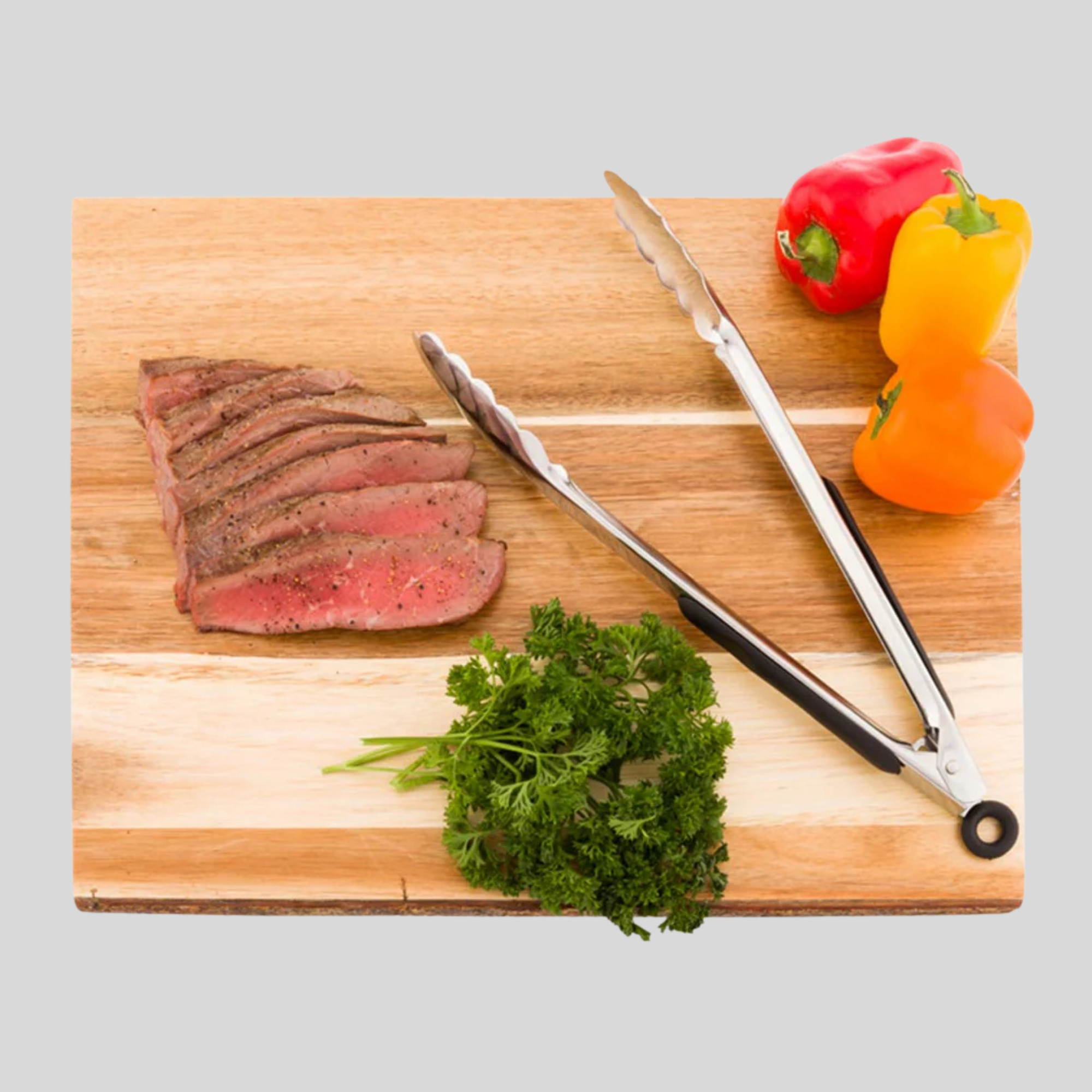 SMASHD 2pc Cooking Tongs with Silicone Handle